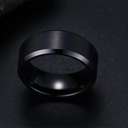 Black Titanium Ring