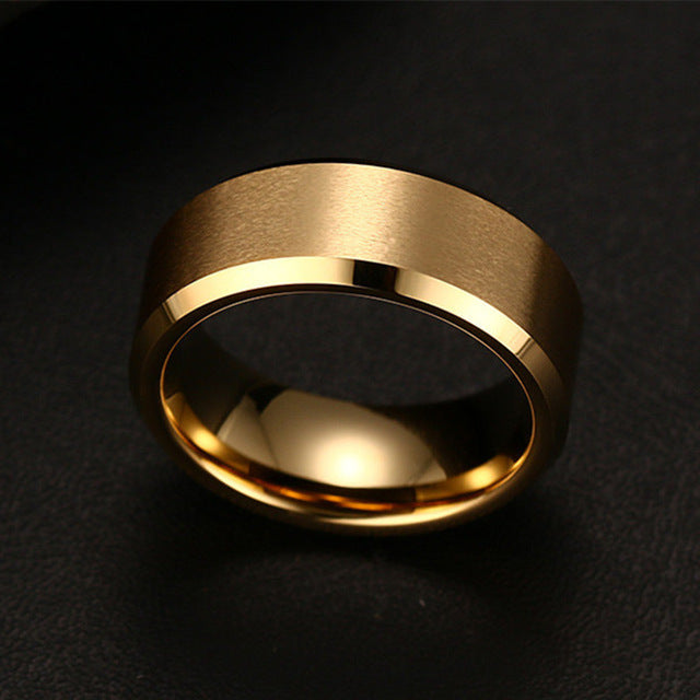 Gold Titanium Ring