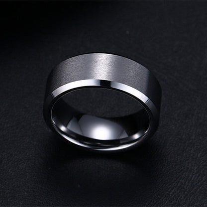 Silver Titanium Ring