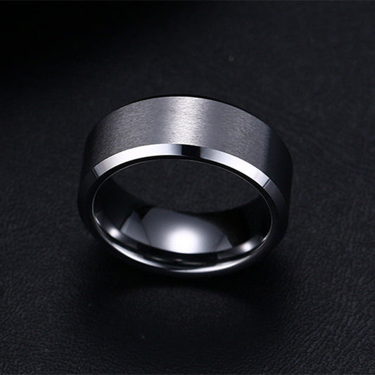 Silver Titanium Ring